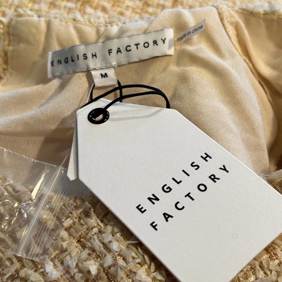 English Factory Multi Tweed Top - Picture 8 of 11